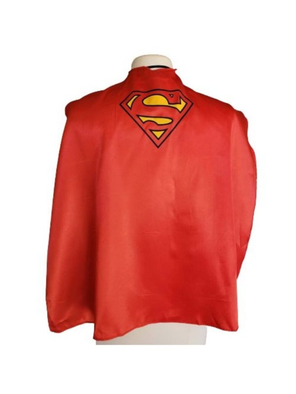 DC Superman Red Cape Costume Kids OS Logo Print Costume Accessory